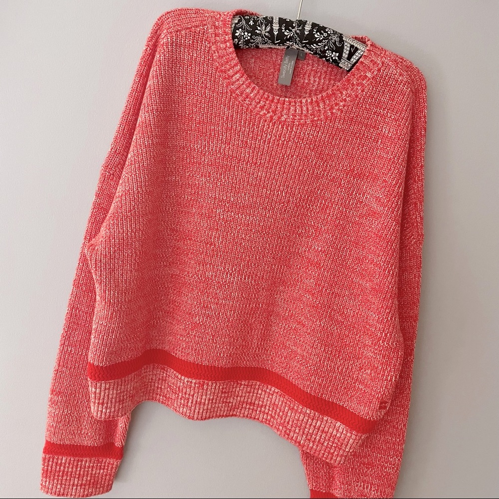 SWEATY BETTY Sunday Marl Knitted Sweater - Pentas Red